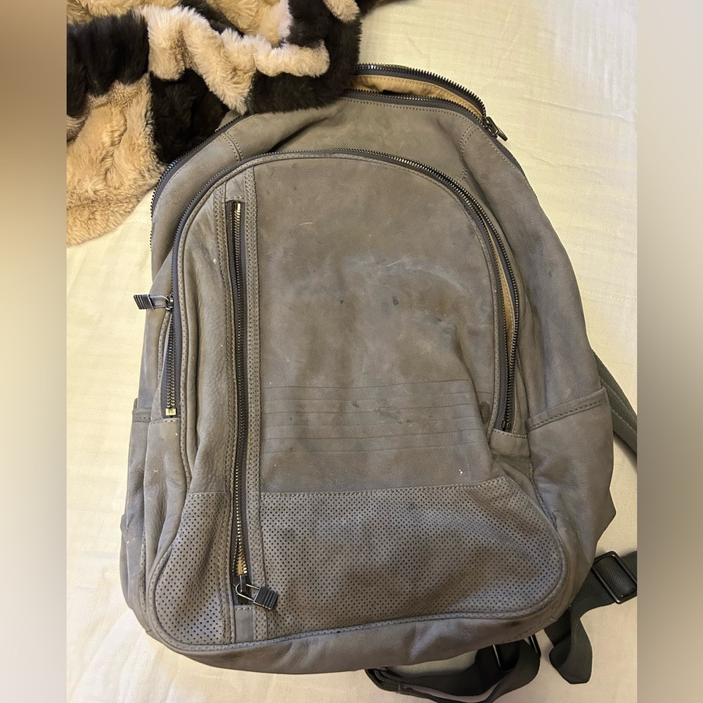 rare leather adidas bag